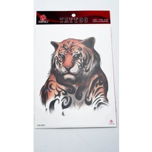 Zuum Büyük Boy Dövme 15 cm x 21 cm Geçici Dövme,tattoo