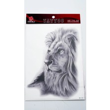 Zuum Büyük Boy Dövme 15 cm x 21 cm Geçici Dövme,tattoo