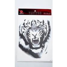 Zuum Büyük Boy Dövme 15 cm x 21 cm Geçici Dövme,tattoo