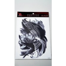 Zuum Büyük Boy Dövme 15 cm x 21 cm Geçici Dövme,tattoo
