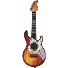 Empressco Oyuncak Rock Gitar 50 cm Akort Edilebilir Kahverengi - Fiyatı, Yorumları