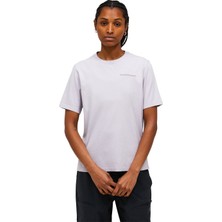 Peak Performance Original Small Logo Kadın Mor Tişört