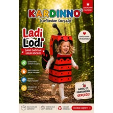 Kardinno Ladi Lodi Eğitici Oyuncak Karton Giyilebilir Çocuk Kostümü Etkinlik Parti Kostümü