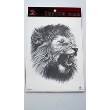 Zuum Büyük Boy Dövme 15 cm x 21 cm Geçici Dövme,tattoo