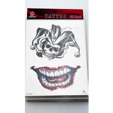 Zuum Büyük Boy Dövme 15 cm x 21 cm Geçici Dövme,tattoo