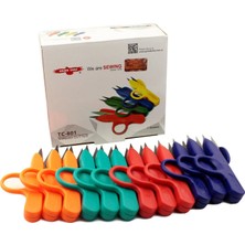 Golden Eagle TC-800 İplik Temizleme Makası 12 Adet Plastik Ergonomik Tasarım