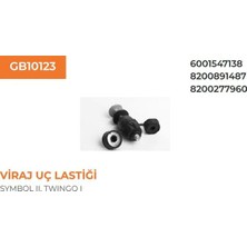 GB Kauçuk Vıraj Uç Lastiği Stabilizer Z Rotu Tamir Tak Logan