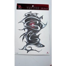 Zuum Büyük Boy Dövme 15 cm x 21 cm Geçici Dövme,tattoo