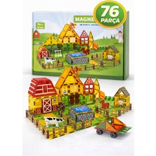 Empressco Magnetic Tiles 76 Parça Manyetik Blok Çiftlik Seti Eğitici Stem Oyuncak 3D Çocuk Gelişim Oyuncağı - Fiyatı, Yorumları