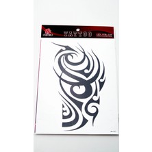 Zuum Büyük Boy Dövme 15 cm x 21 cm Geçici Dövme,tattoo