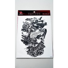 Zuum Büyük Boy Dövme 15 cm x 21 cm Geçici Dövme,tattoo