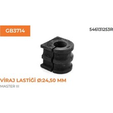 GB Kauçuk VIRAJ DEMIR LASTİĞİ ORTA MASTER III 2.2 DCI 09>