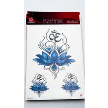 Zuum Büyük Boy Dövme 15 cm x 21 cm Geçici Dövme,tattoo