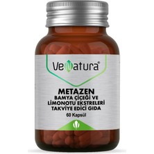 Venatura Metazen Bamya Çiceği Limon Otu 60 Kapsül
