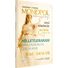 Monopol Yayınları Hakimlik Milletlerarası Kamu Hukuku ve Özel Hukuk Soru Bankası 22. Baskı