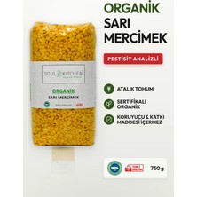 Soul Kitchen Organik Sarı Mercimek 750 gr