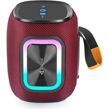 Kisonli Q25 (Çift Basslı ve Rgb Özellikli Ipx5 Bluetooth Hoparlör)