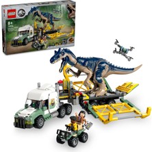 Empressco ® Jurassic World Dinozor Görevleri: Allosaurus Taşıma Kamyonu 76966- 8+ Oyuncak Yapım Seti (588P) - Fiyatı, Yorumları