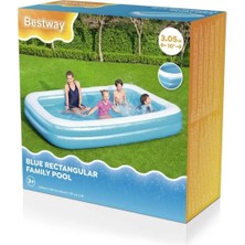 Bestway Yüzme Havuzu, Pompa ve Örtü Seti - 305X183X46CM, Keyifli Yaz Eğlencesi