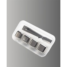 Eco Lounge Paslanmaz Metal Buz Küpleri-Çok Amaçlı Kullanıma Uygun