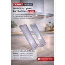 Öz Beyaz Eşya Franke Dominox Davlumbaz Lamba Camı Orijinal Uyumlu Yedek Parça