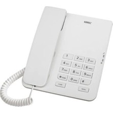 Karel TM140 Beyaz Analog Masa Telefonu
