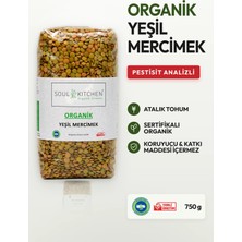 Soul Kitchen Organik Yeşil Mercimek 750 gr