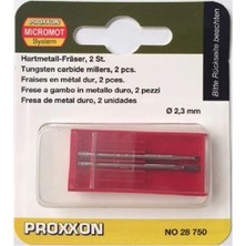 Proxxon 28321 Tungsten Karbürlü Matkap ve Freze Uç Seti