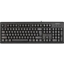 Ergün Collection A4 Tech KM-720, Siyah, USB Kablolu, Türkçe Q, Multimedya Klavye