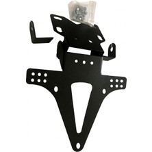 MOTOKUP10 Motosiklet Katlanır Plakalık Siyah