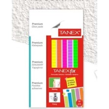 Tanex 50 gr Renkli Hamur Yapıştırıcı, 6-9 Yaş Arası Çocuklar İçin Kolay Kullanım