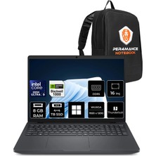 Dell Pro Max 16 Core Ultra 9 285H Rtx Pro 1000 Blackwell 8gb 8gb Ram 4tb + 4tb SSD 16" Fhd+ WIN11 Home MC16250P366 Iş Istasyonu + Per4 Çanta