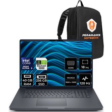 Dell Pro Max 18 Plus Core Ultra 9 285HX Rtx Pro 3000 Blackwell 12GB 40GB Ram 256GB SSD 18" Qhd+ 120Hz Freedos MB18250P333 Iş Istasyonu + Per4 Çanta