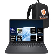 Dell Pro Max 16 Core Ultra 9 285H Rtx Pro 1000 Blackwell 8gb 96GB Ram 256GB SSD 16" Fhd+ Freedos MC16250P349 Iş Istasyonu + Per4 Çanta