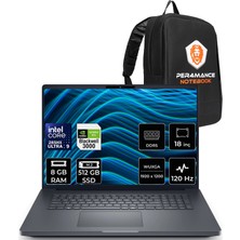 Dell Pro Max 18 Plus Core Ultra 9 285HX Rtx Pro 3000 Blackwell 12GB 8gb Ram 512GB SSD 18" Qhd+ 120Hz Freedos MB18250P302 Iş Istasyonu + Per4 Çanta