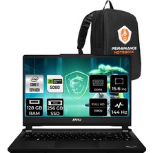 MSI Msı Cyborg 15 Max Core I7 13620H Rtx 5060 8gb 100W 128GB Ram 256GB SSD 15.6" Full Hd 144Hz Freedos C13WF065XTRP355 Gaming Laptop + Per4 Çanta