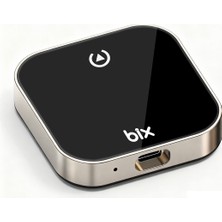 Bix CB03 Kablosuz Carplay Android Auto Adaptörü 2.4g/5g Wifi Android 12 Netflix Youtube Tiktok Destekli Araç Multimedya Cihazı
