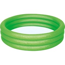 Bestway Yüzme Havuzu Katlanabilir 122X25 Cm, Çok Bölmeli, Canlı Yeşil Renk