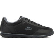 Slazenger MOJO I Erkek Sneaker Koşu & Yürüyüş Ayakkabısı Siyah / Koyu Gri