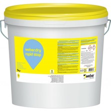 Weber Dry Rapid Stop 5 Kg Çimento Esaslı Su Yalıtımı Malzemesi Hızlı Priz Alma Özelliği