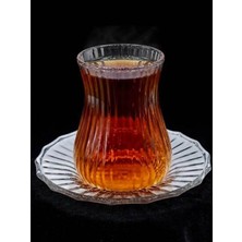 Lemmoni Balsa 12 Parça Borosilikat Cam Çay Takımı Seti 6lı BOR-180