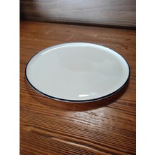 Bonna Porselen Bonna Linea Black Pizza Tabağı 32 cm (2 Adet)