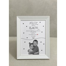 Empressco Kişiye Özel Çocukluk Fotoğraflı Poster, Unutulmaz Hediye 15X21CM