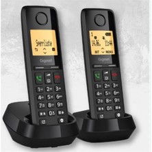 Gigaset Pure 300 Duo Handsfree Kablosuz Dect Telsiz Telefon