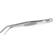 Pirge 14 Cm Kıvrık Uçlu Şef Cımbızı Çelik Malzeme ile Gümüş Renk Mutfak Gereci
