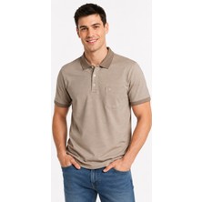 Bihan Store Erkek Cepli Polo Yaka Tişört P-00006811-BEJ