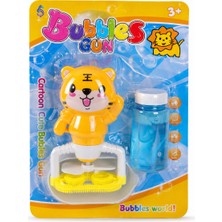 Duman Oyuncak Kaplan Figürlü Otomatik Köpük Tabancası – Bubble Gun