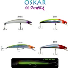 Oskar  cc Power 13CM Maket Balık 18GR Fosforlu 2019-T