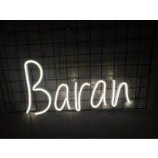 Deccor Evim Baran Yazılı Neon LED Yazı