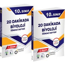 Dakika Yayınları 10. Sınıf 20 Dakikada Biyoloji Öğrenci Defteri